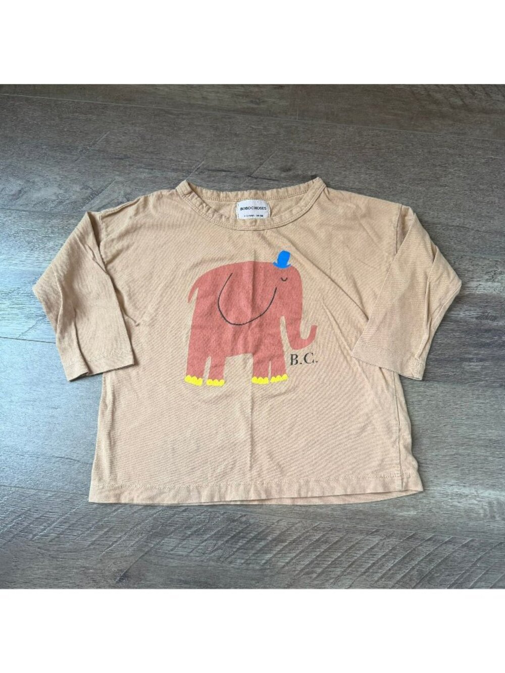 2-3Y Bobo Choses Elephant Long Sleeve